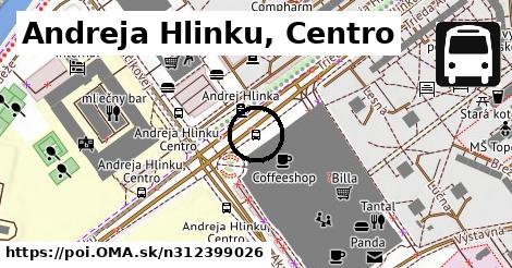 Andreja Hlinku, Centro