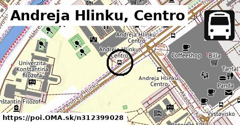 Andreja Hlinku, Centro