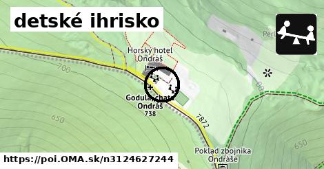 detské ihrisko