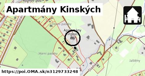 Apartmány Kinských
