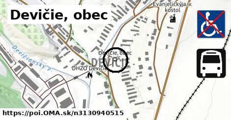 Devičie, obec