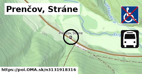 Prenčov, Stráne