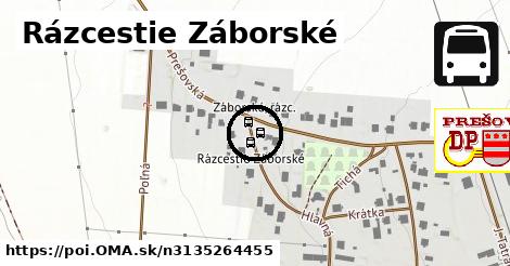 Rázcestie Záborské