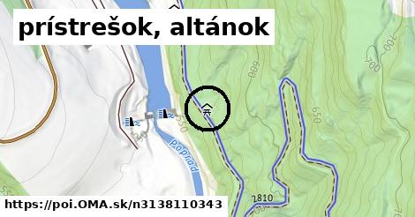 prístrešok, altánok