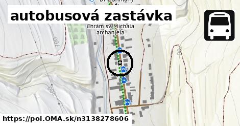 autobusová zastávka