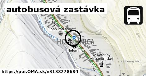 autobusová zastávka