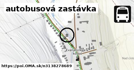 autobusová zastávka