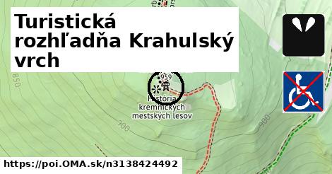 Turistická rozhľadňa Krahulský vrch