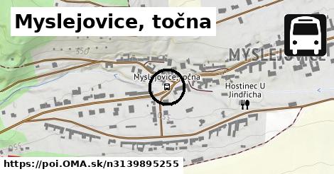 Myslejovice, točna