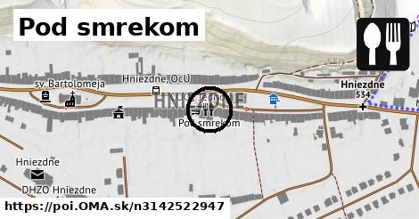 Pod smrekom