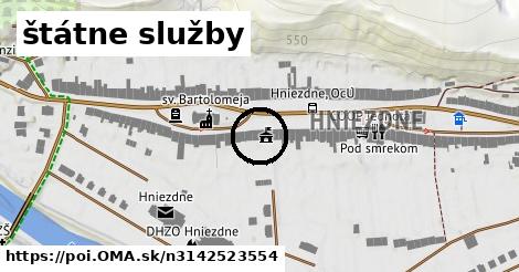 štátne služby