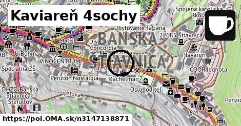 Kaviareň 4sochy