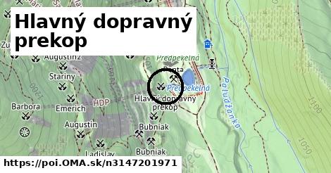 Hlavný dopravný prekop