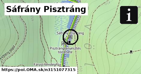 Sáfrány Pisztráng