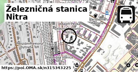 Železničná stanica Nitra