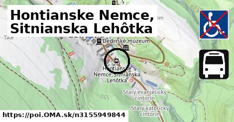 Hontianske Nemce, Sitnianska Lehôtka