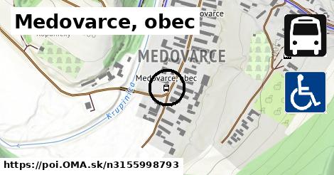 Medovarce, obec