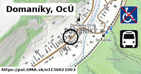 Domaníky, OcÚ