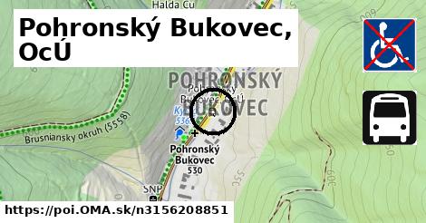 Pohronský Bukovec, OcÚ