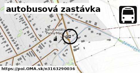 autobusová zastávka