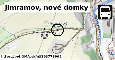 Jimramov, nové domky