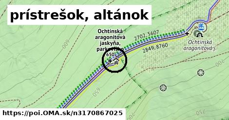 prístrešok, altánok