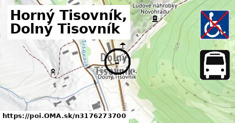 Horný Tisovník, Dolný Tisovník