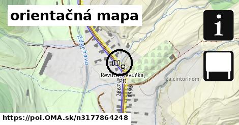 orientačná mapa