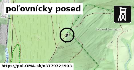 poľovnícky posed