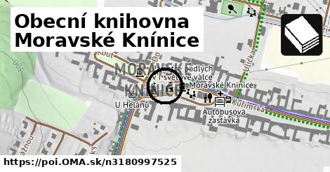 Obecní knihovna Moravské Knínice