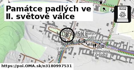 Památce padlých ve Ⅱ. světové válce