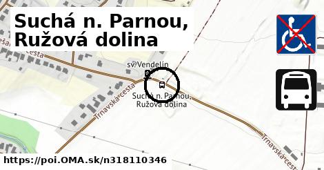 Suchá n. Parnou, Ružová dolina