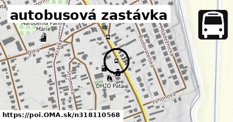 autobusová zastávka