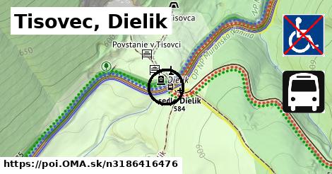 Tisovec, Dielik