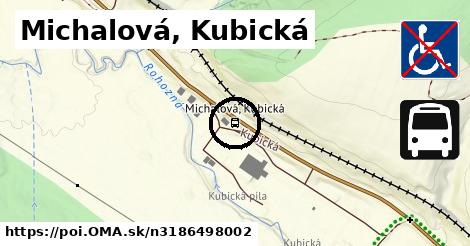 Michalová, Kubická