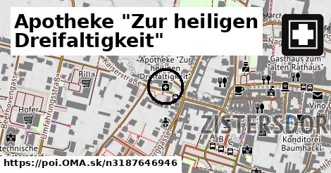 Apotheke "Zur heiligen Dreifaltigkeit"