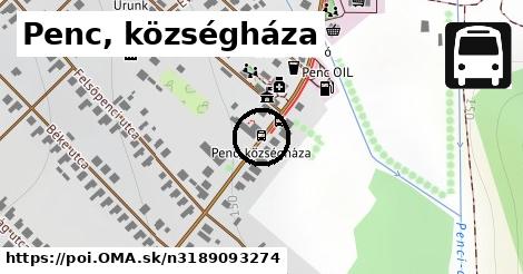 Penc, községháza