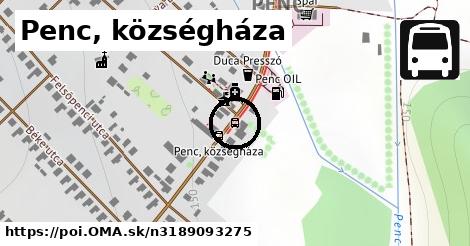 Penc, községháza