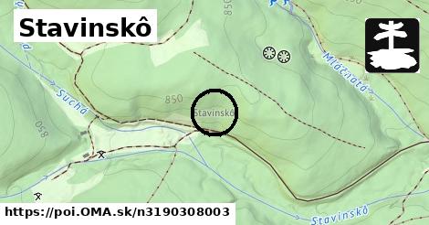 Stavinskô