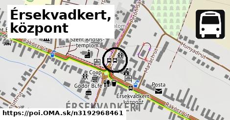 Érsekvadkert, központ