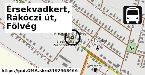 Érsekvadkert, Rákóczi út, Fölvég