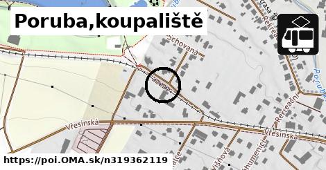 Poruba,koupaliště