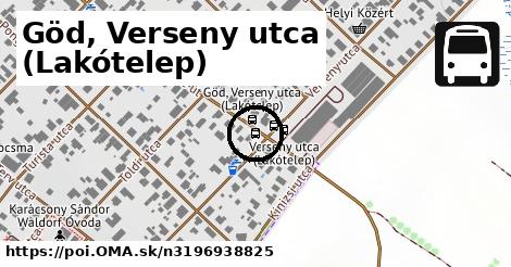 Göd, Verseny utca (Lakótelep)