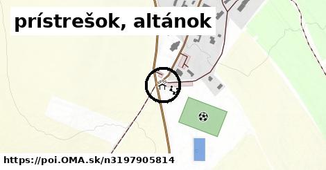 prístrešok, altánok