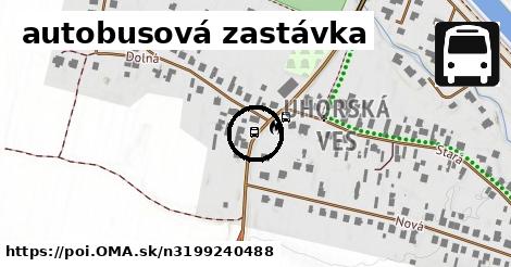 autobusová zastávka