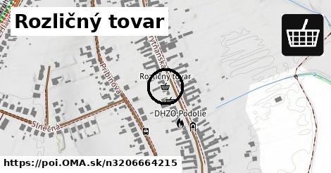 Rozličný tovar