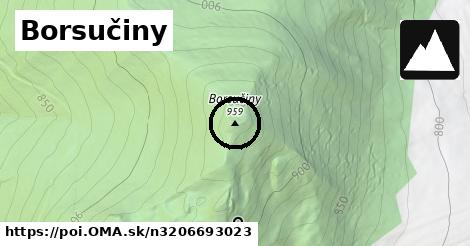 Borsučiny