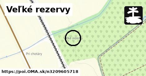 Veľké rezervy