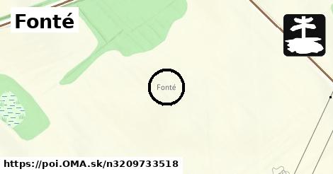 Fonté