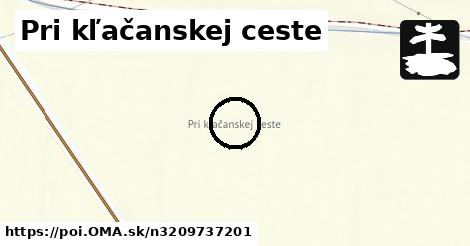 Pri kľačanskej ceste